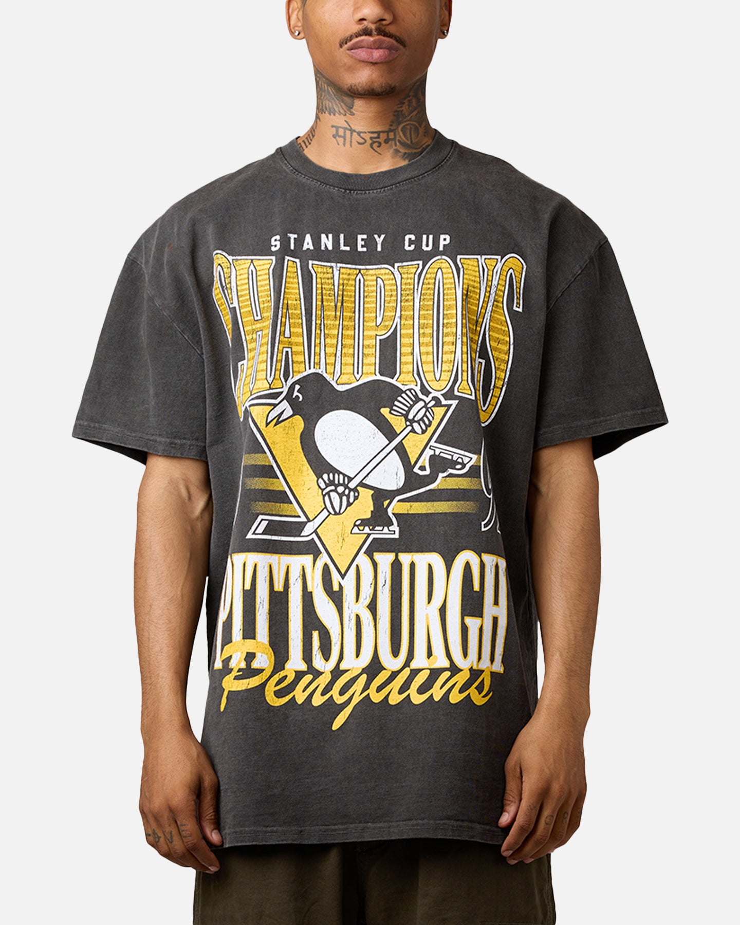 Culture Kings Pittsburgh Penguins 1991 Champ Heavyweight T-Shirt