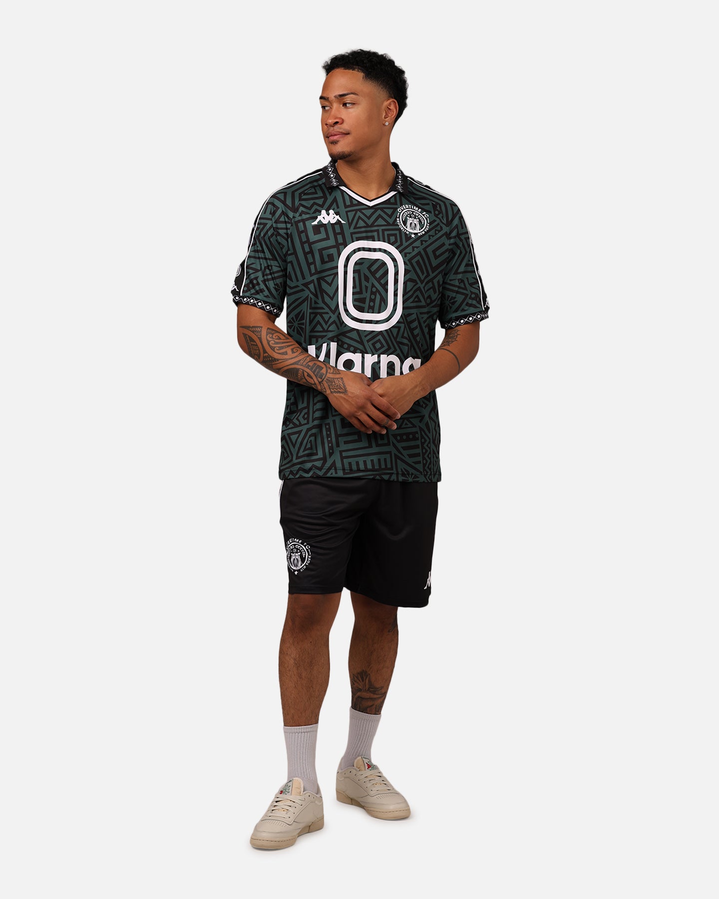 Overtime X Kappa Brooklyn Jersey Green | Culture Kings US