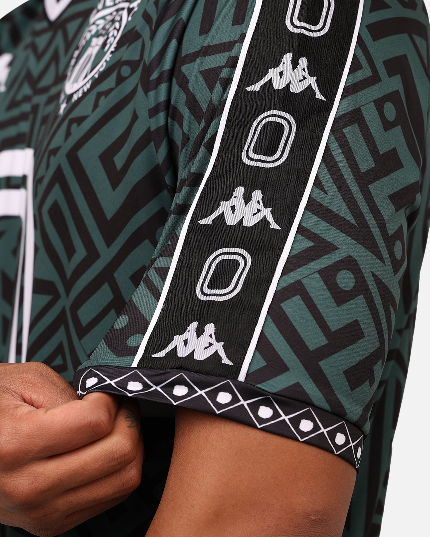 Overtime X Kappa Brooklyn Jersey Green | Culture Kings US