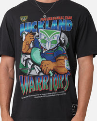 Mitchell & Ness New Zealand Warriors Ball Busting T-Shirt Overdyed Black