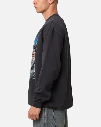 Mitchell & Ness New Zealand Warriors Break Out Crewneck Overdyed Black