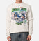 Mitchell & Ness New Zealand Warriors Burst Out Crewneck Silver Marle