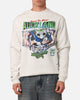 Mitchell & Ness New Zealand Warriors Burst Out Crewneck Silver Marle