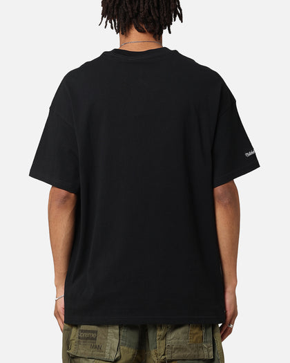 Mitchell & Ness Chicago Bulls 6 Time World Champions T-Shirt Faded Black