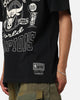 Mitchell & Ness Chicago Bulls 6 Time World Champions T-Shirt Faded Black