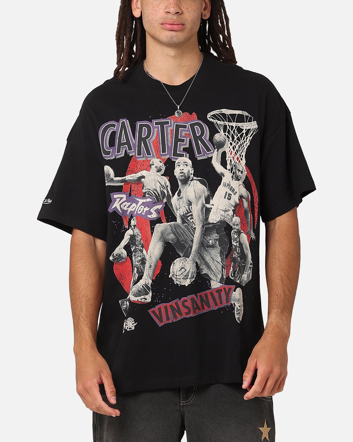 Mitchell & Ness Toronto Raptors Vince Carter Abstract Player T