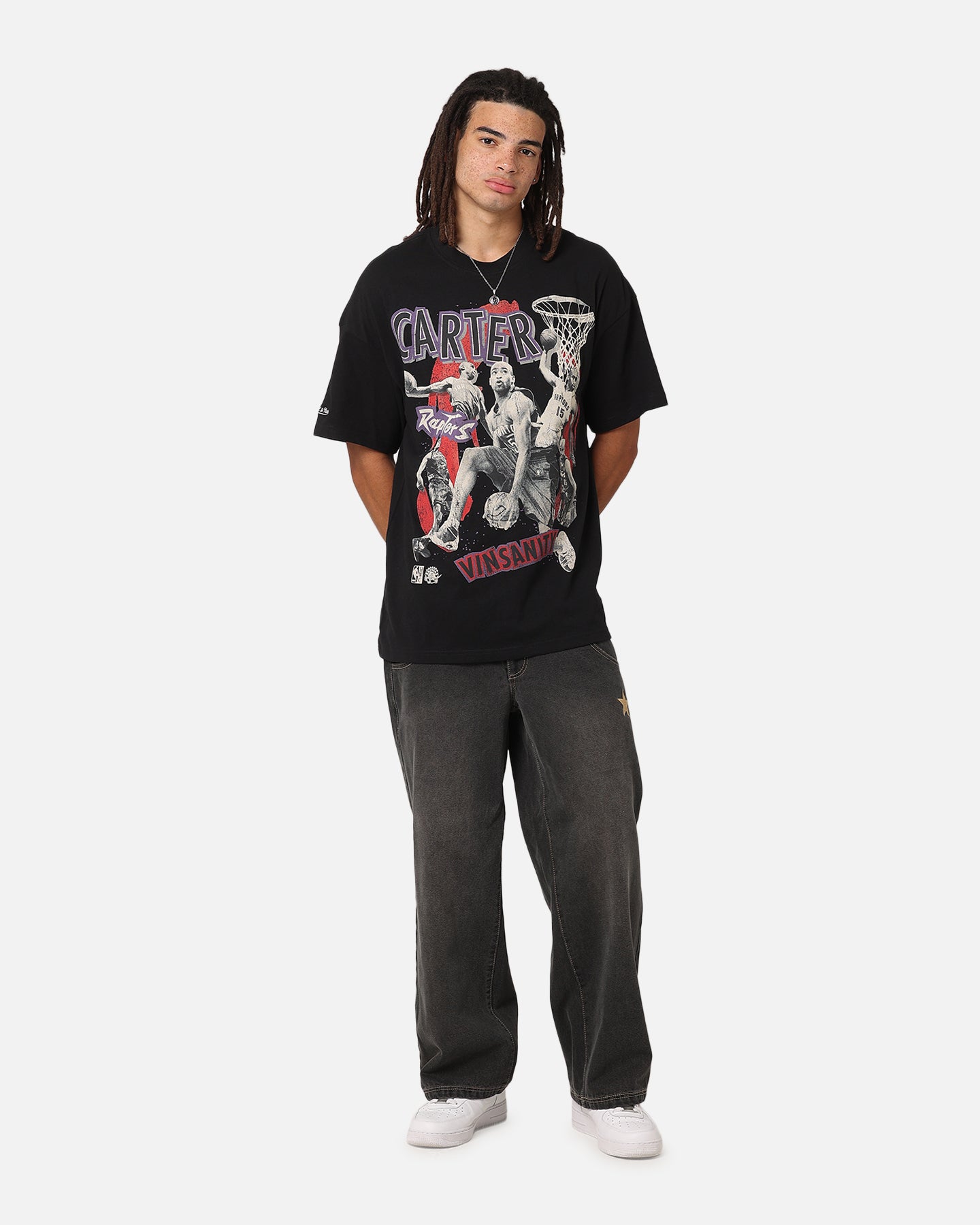 Mitchell & Ness Toronto Raptors Vince Carter Abstract Player T