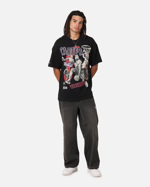 Mitchell & Ness Toronto Raptors Vince Carter Abstract Player T-Shirt Faded Black