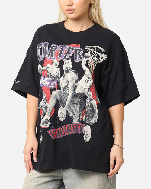Mitchell & Ness Toronto Raptors Vince Carter Abstract Player T-Shirt Faded Black