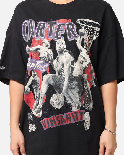Mitchell & Ness Toronto Raptors Vince Carter Abstract Player T-Shirt Faded Black