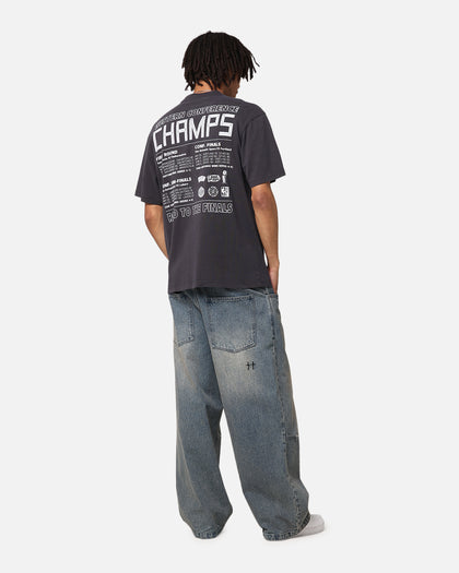 Mitchell & Ness San Antonio Spurs Chisel Championship T-Shirt Black