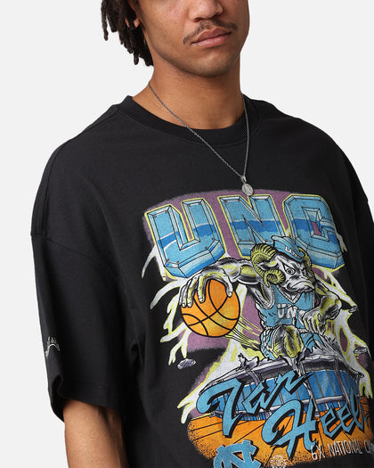 Mitchell & Ness Tar Heels Electric UNC T-Shirt Faded Black