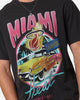 Mitchell & Ness Miami Heat Cruising T-Shirt Faded Black