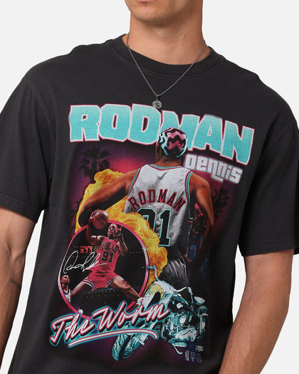 Mitchell & Ness Dennis Rodman Vice T-Shirt Faded Black
