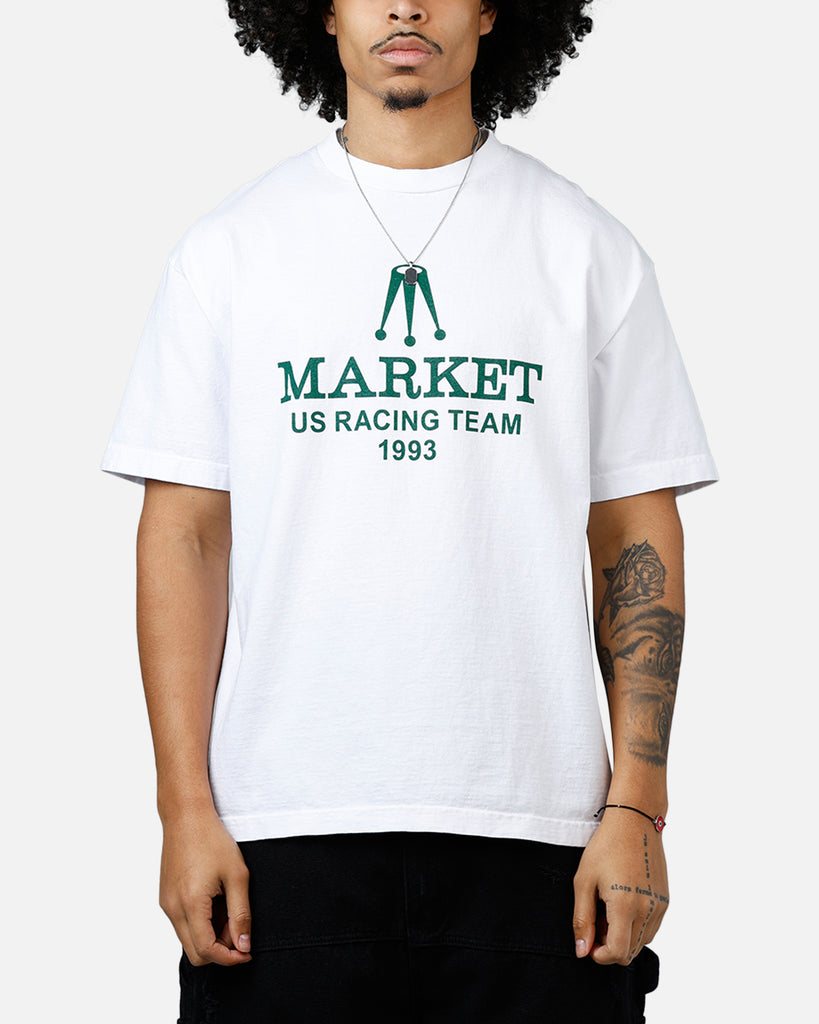 Market Relax Team Racing T-Shirt White | Culture Kings US