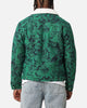 XXIII Chelsea Jacquard Sherpa Jacket Green/Blue