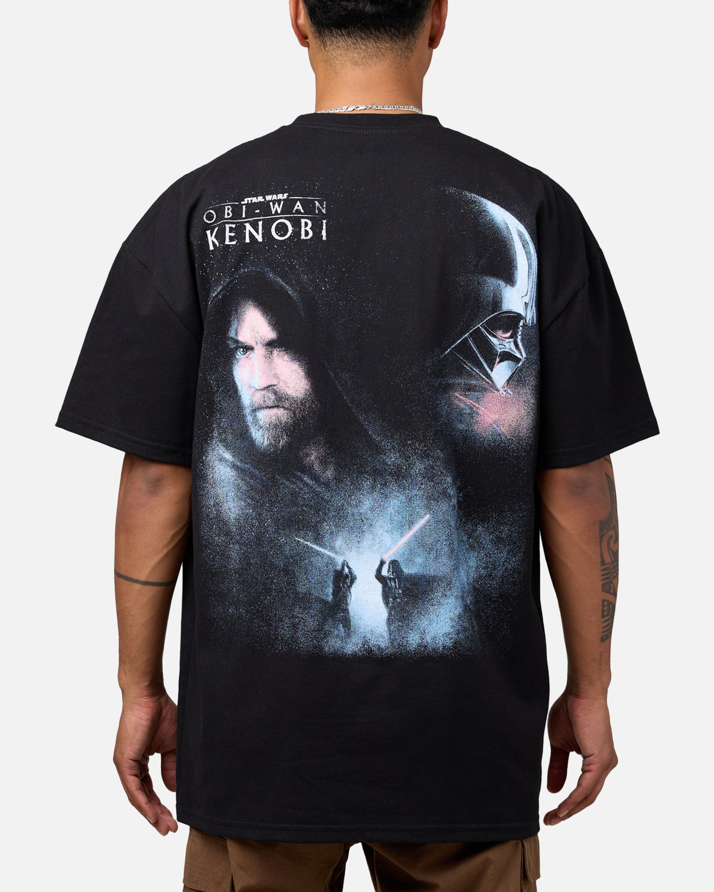Star Wars Obi Wan Heavyweight T-Shirt Black | Culture Kings US