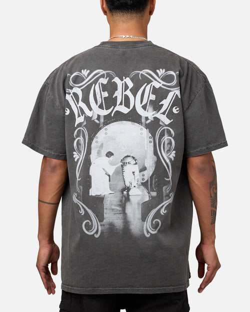 Star Wars Rebel Heavyweight T-Shirt Black Wash