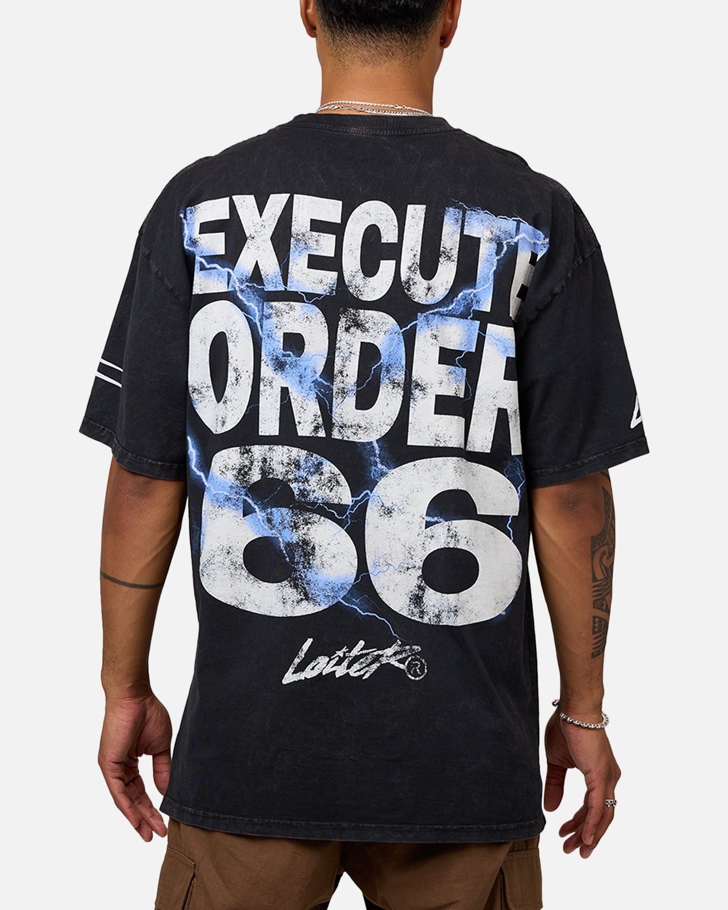 Star Wars Darth Sidious T-Shirt Black Wash | Culture Kings US