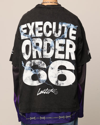 Star Wars Darth Sidious T-Shirt Black Wash