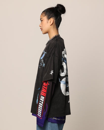 Star Wars Darth Sidious T-Shirt Black Wash