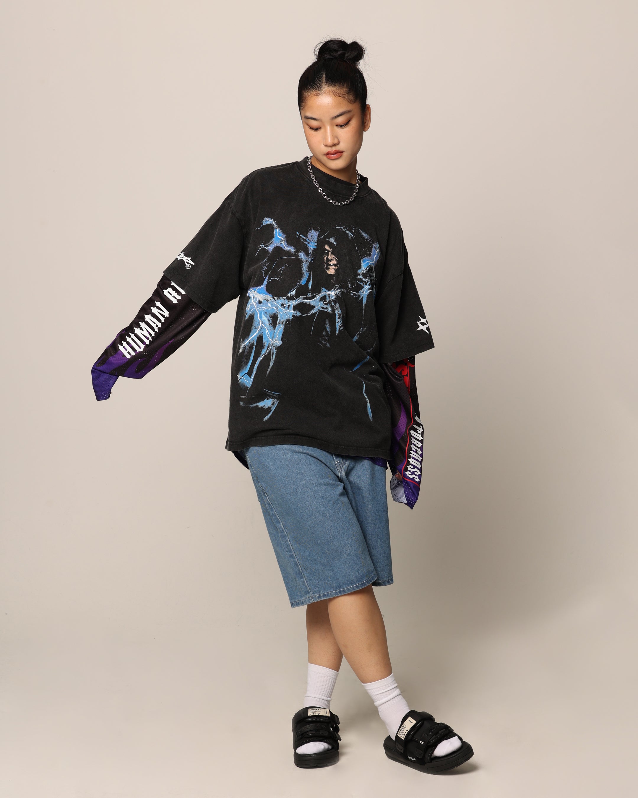 Star Wars Darth Sidious T-Shirt Black Wash | Culture Kings US