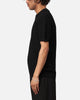 XXIII Herringbone Quater Zip Polo Shirt Black