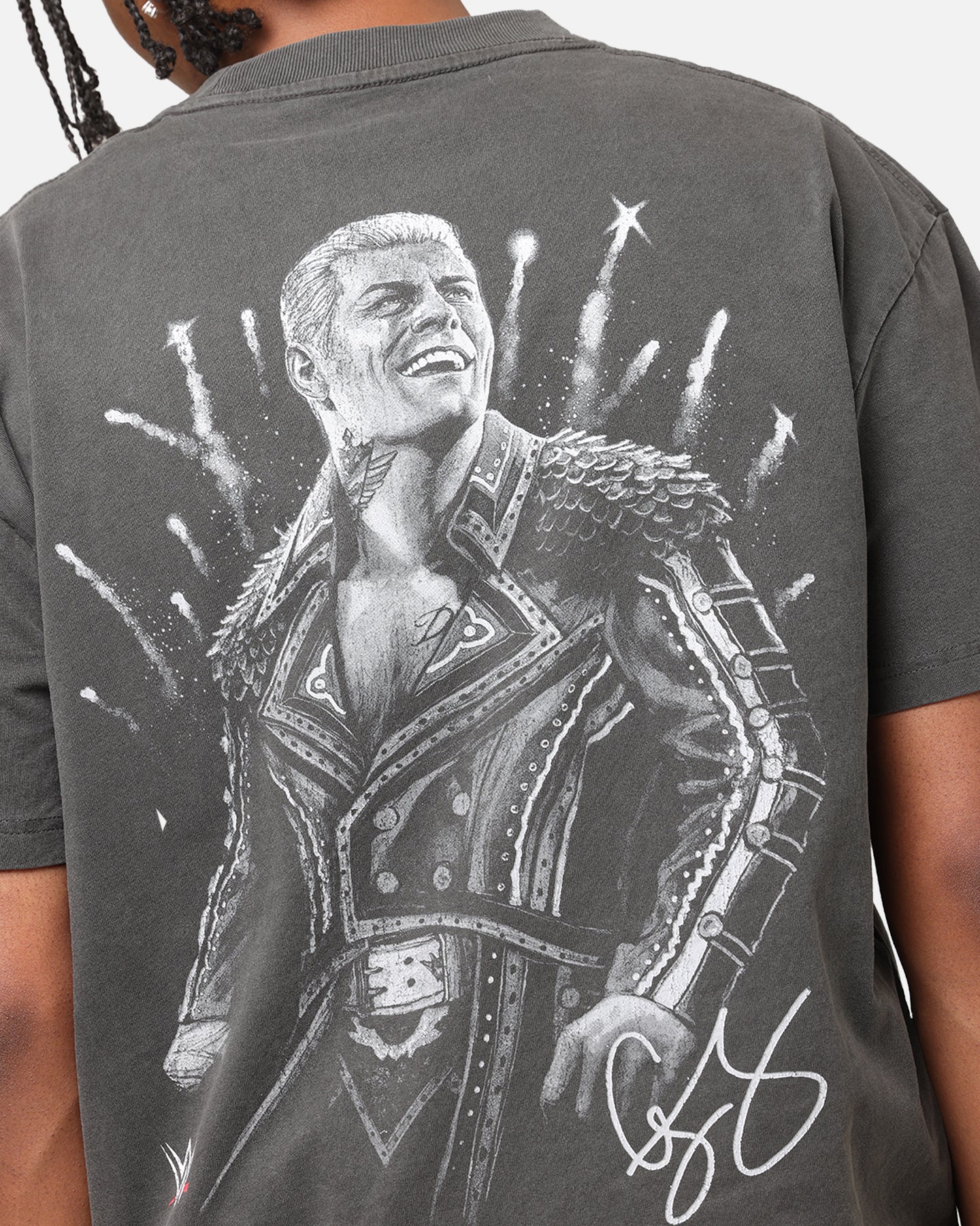 Culture Kings X WWE Cody Rhodes Heavy T-Shirt Black Wash | Culture