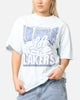 Mitchell & Ness Women's Los Angeles Lakers Sportsmanship T-Shirt Blue