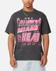 Mitchell & Ness Miami Heat Championship Neon T-Shirt Overdyed Black