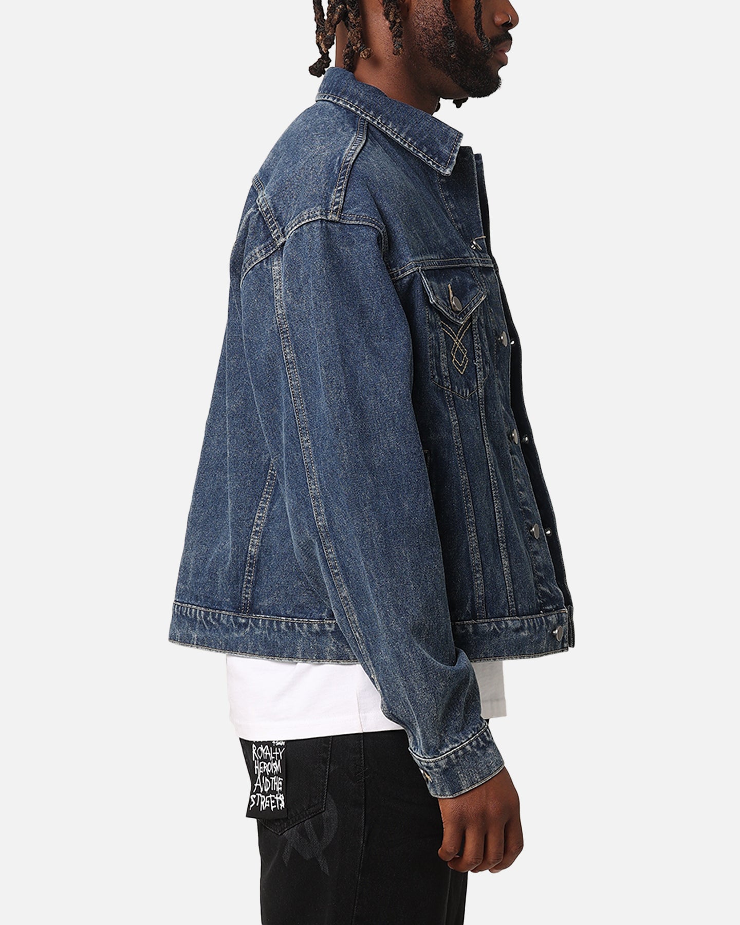 XXIII Classic Trucker Denim Jacket Mid Blue | Culture Kings US