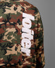 Loiter Freeway Crewneck Woodland Camo