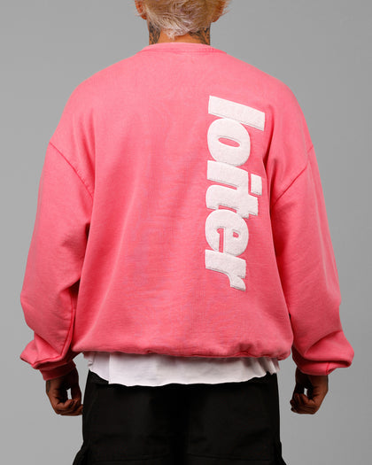 Loiter Freeway Crewneck Pink