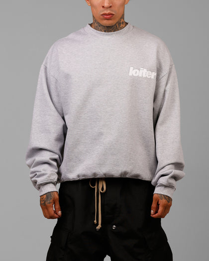 Loiter Freeway Crewneck Grey Marle