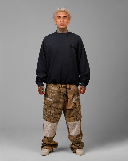 Loiter Freeway Crewneck Washed Black