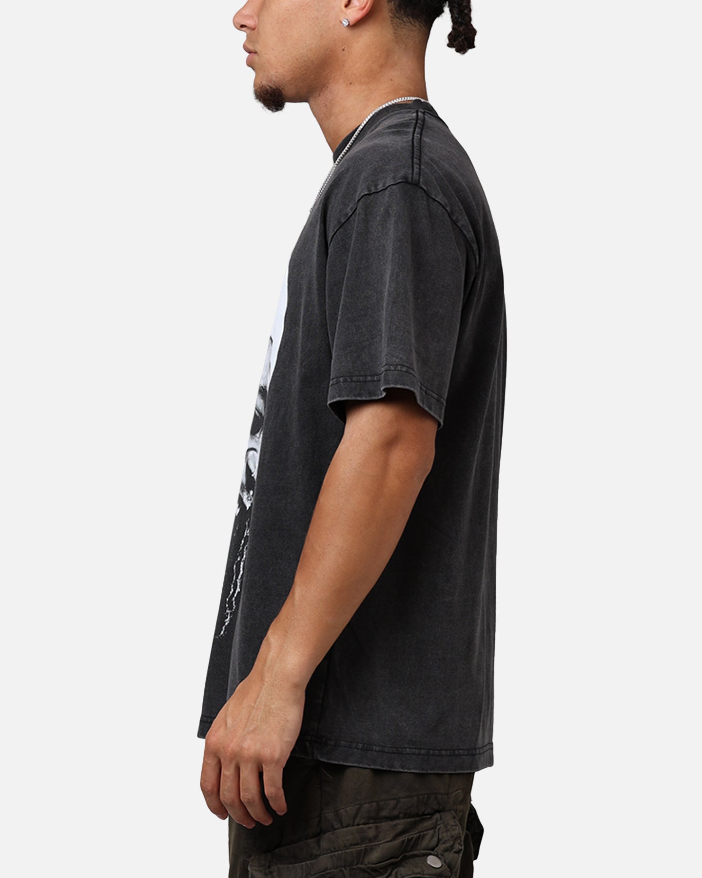 ID Supply Wiz Khalifa Big Laugh T-Shirt Washed Black | Culture