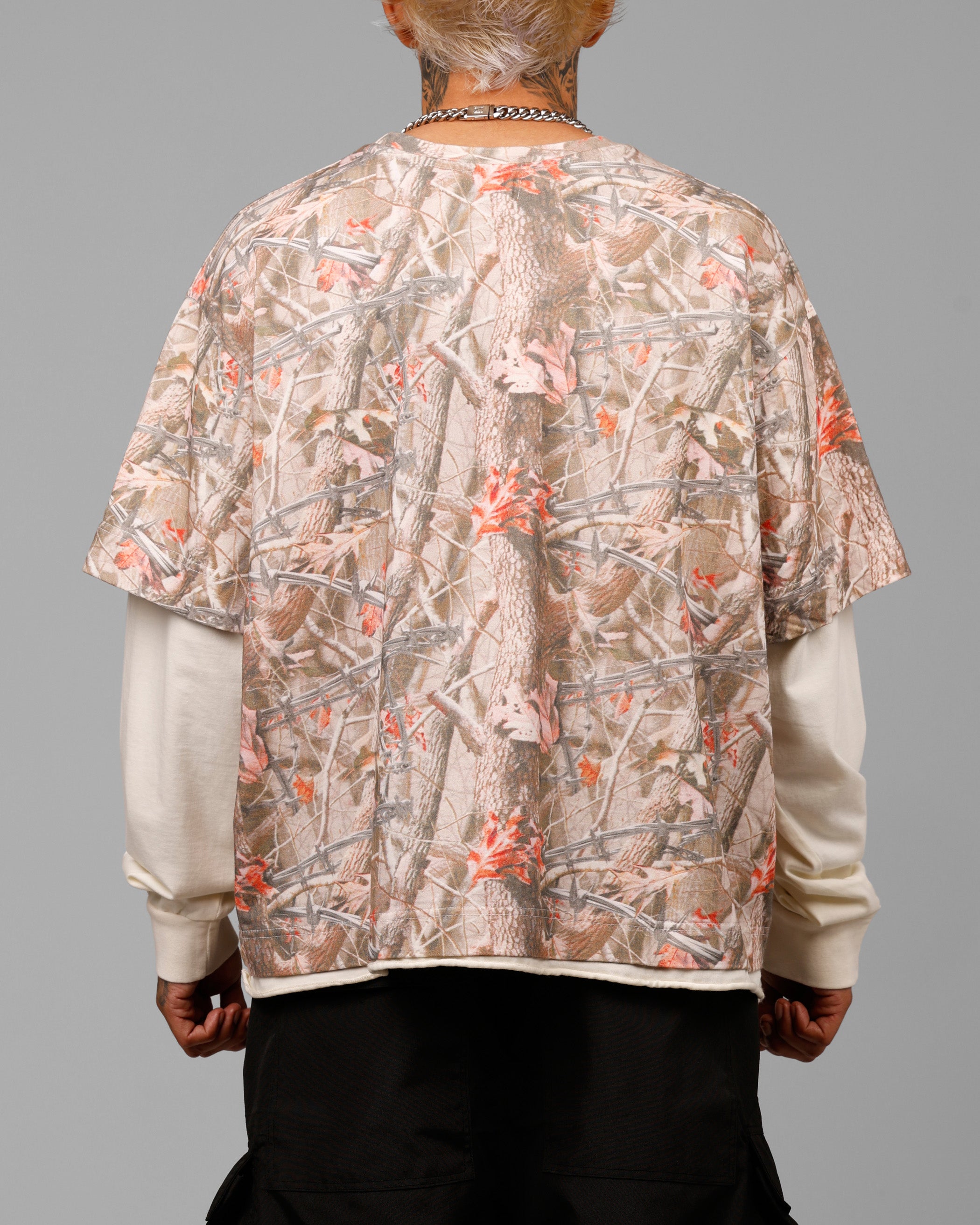 Loiter Impact Long Sleeve T-Shirt Washed Real Tree Camo | Culture