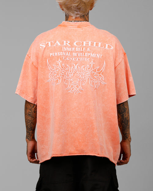 Loiter Star Child Pocket T-Shirt Sunset