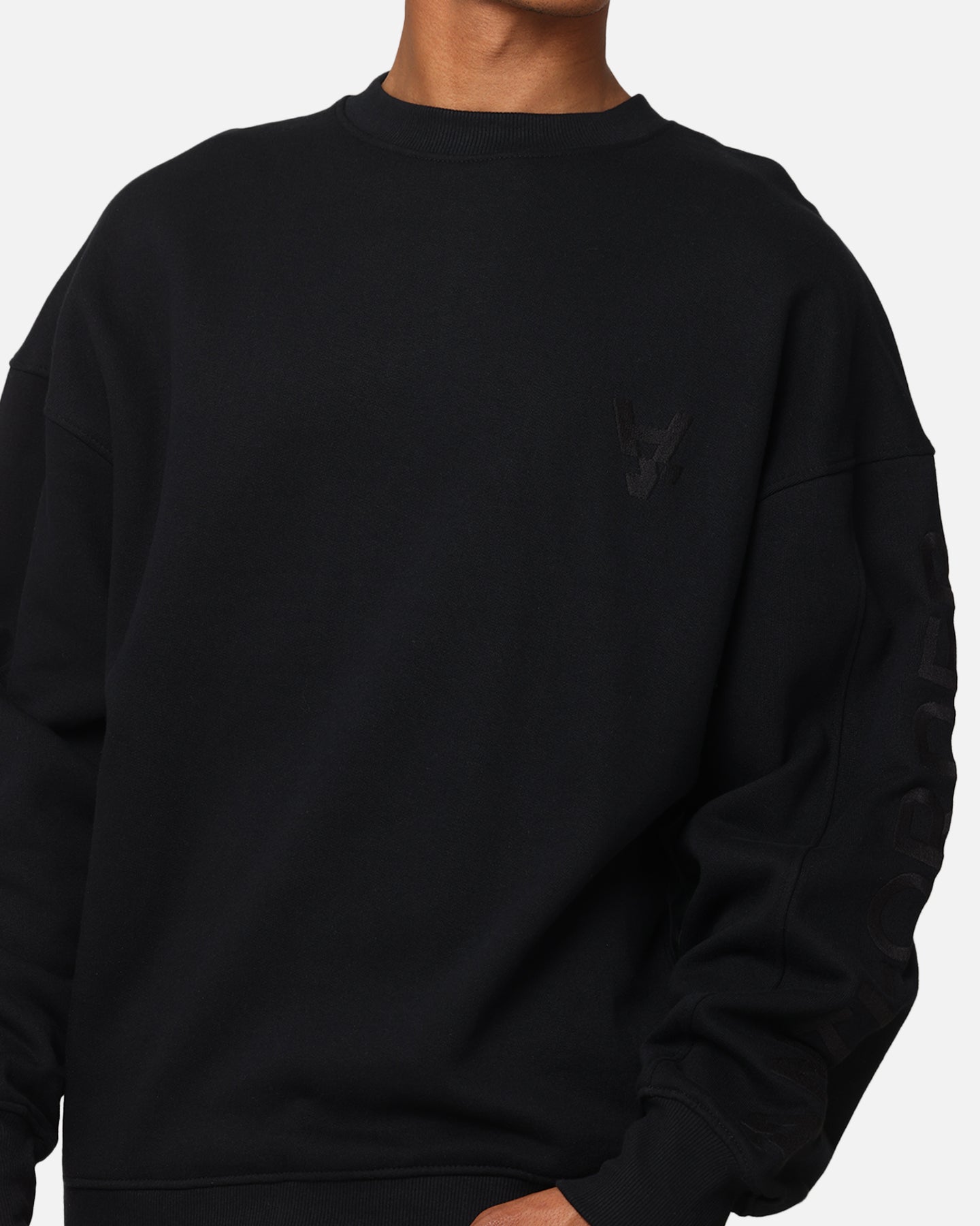 The Anti Order Coed Crewneck Black/Black | Culture Kings US