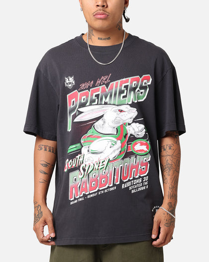 Mitchell & Ness South Sydney Rabbitohs 2014 Grand Final T-Shirt Faded Black