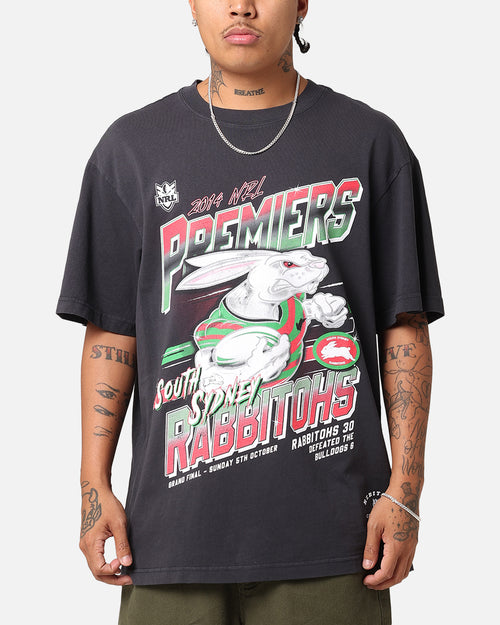 Mitchell & Ness South Sydney Rabbitohs 2014 Grand Final T-Shirt Faded Black