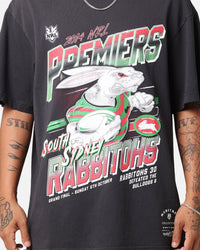 Mitchell & Ness South Sydney Rabbitohs 2014 Grand Final T-Shirt Faded Black