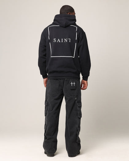 Saint Morta Division Hoodie Black