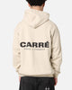 Carre Logo Hoodie Sand