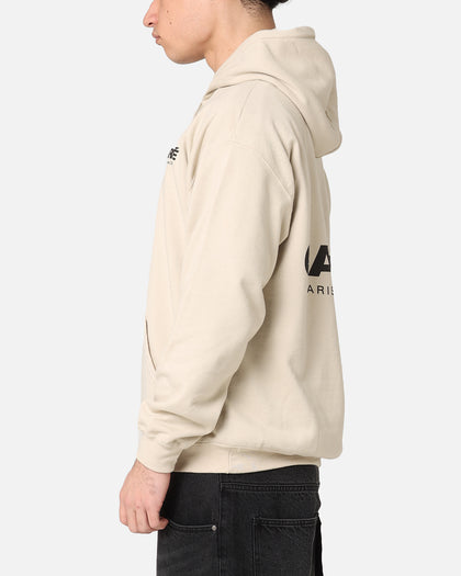 Carre Logo Hoodie Sand
