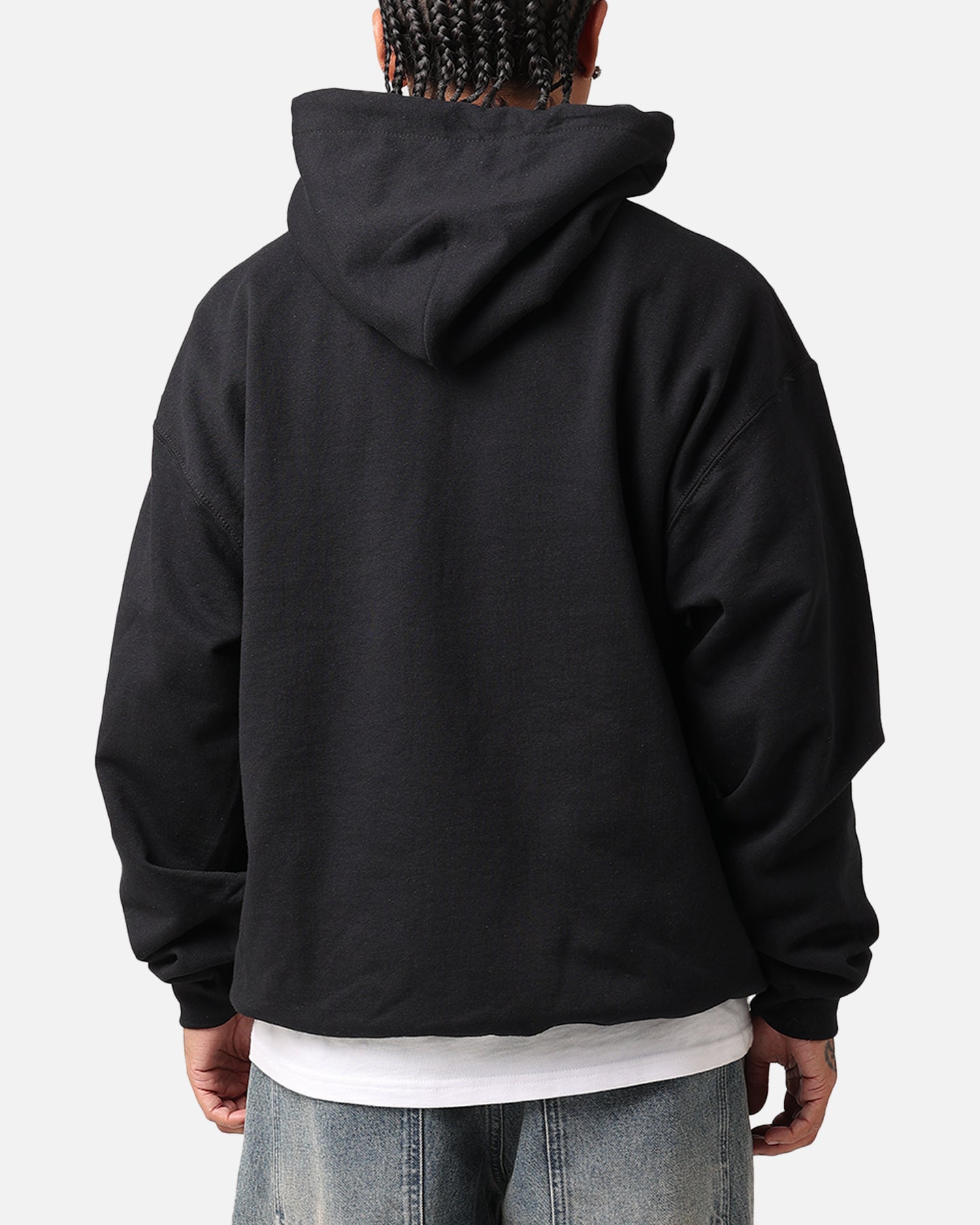 Saint Morta Official Hoodie Black/Black | Culture Kings US