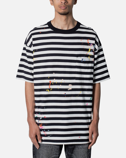 MNML Paint Splatter T-Shirt Black/White