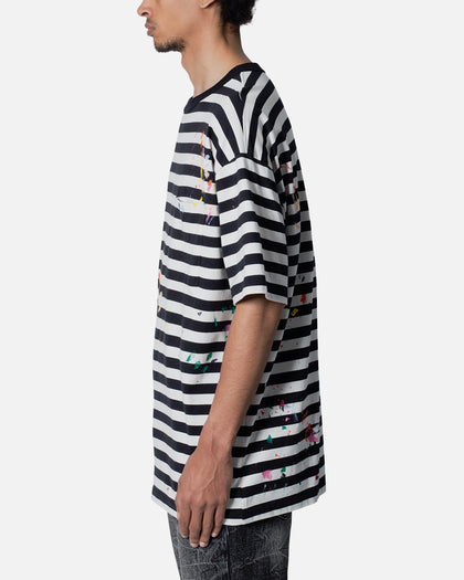 MNML Paint Splatter T-Shirt Black/White