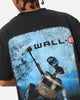 American Thrift X Pixar Wall.E Heavy T-Shirt Vintage Black
