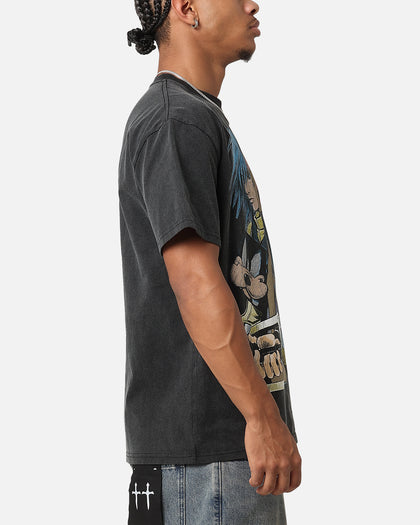 Goat Crew X Kingdom Hearts Poster Heavy T-Shirt Vintage Black